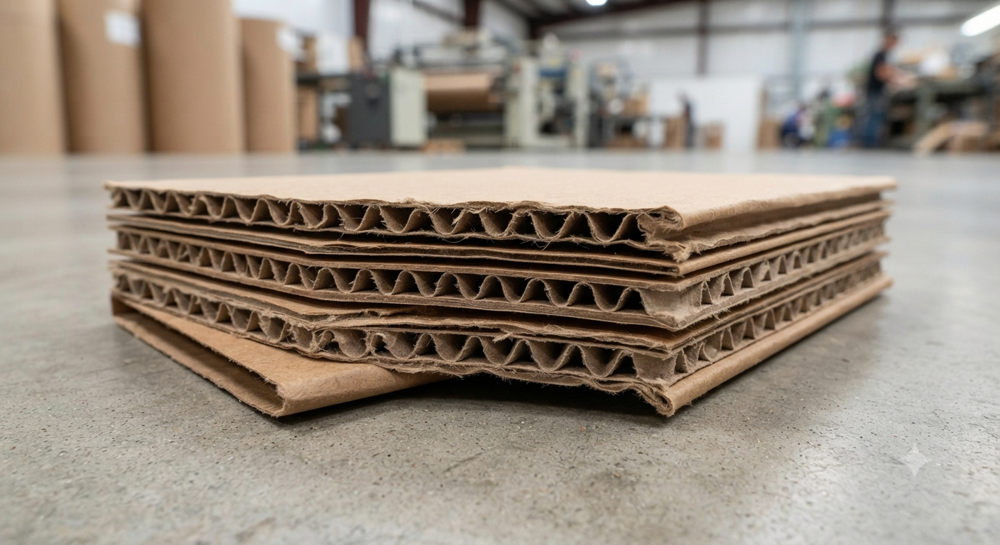 Cấu trúc đa lớp chuyên dụng của thùng carton 7 lớp